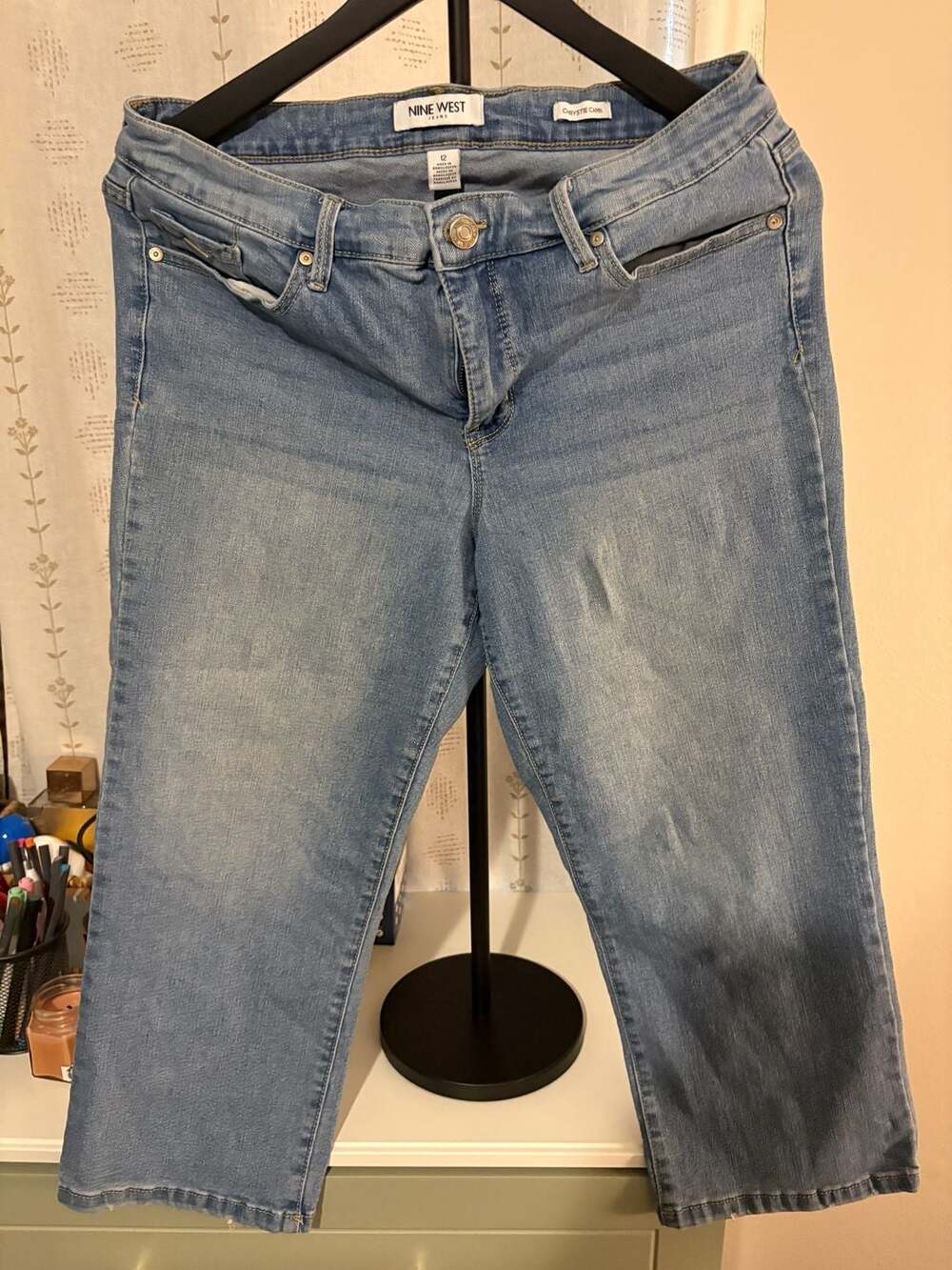 Nine West Chrystie Capri Jeans Size 12